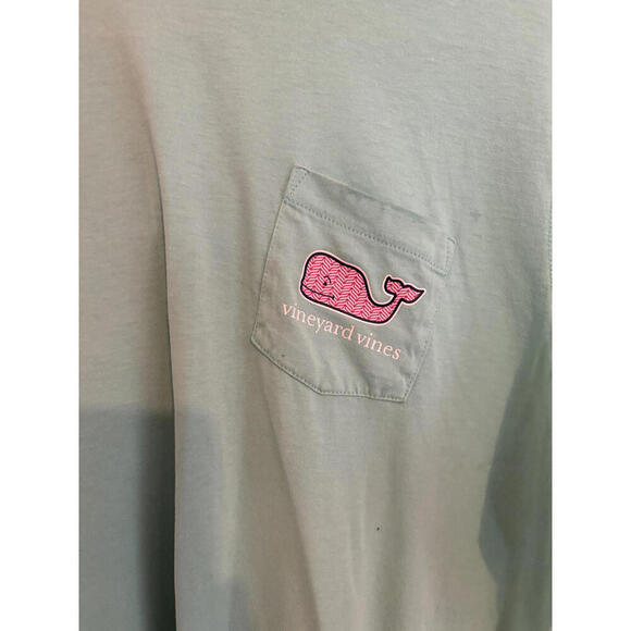 NEW Vineyard Vines Mint Green Hoodie with Whale Logo - Picture 8 of 9